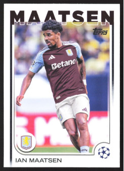 Ian Maatsen, Kartička, Topps UEFA Club Competitions 2024-25, BASE