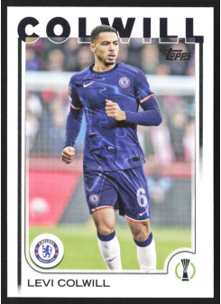 Levi Colwill, Kartička, Topps UEFA Club Competitions 2024-25, BASE