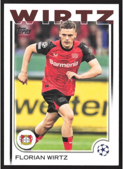 Florian Wirtz, Kartička, Topps UEFA Club Competitions 2024-25, BASE