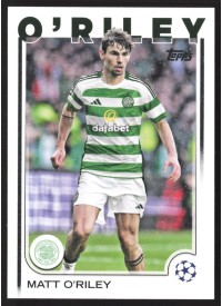 Matt O'Riley, Kartička, Topps UEFA Club Competitions 2024-25, BASE
