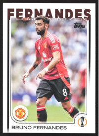 Bruno Fernandes, Kartička, Topps UEFA Club Competitions 2024-25, BASE