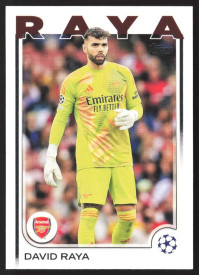David Raya, Kartička, Topps UEFA Club Competitions 2024-25, BASE