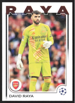 David Raya, Kartička, Topps UEFA Club Competitions 2024-25, BASE