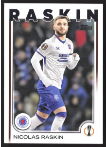 Nicolas Raskin, Card, Topps UEFA Club Competitions 2024-25, BASE