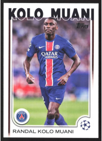 Randal Kolo Muani, Kartička, Topps UEFA Club Competitions 2024-25, BASE