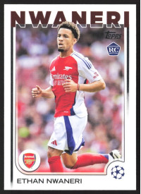Ethan Nwaneri, Kartička, Topps UEFA Club Competitions 2024-25, BASE