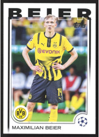 Maximilian Beier, Kartička, Topps UEFA Club Competitions 2024-25, BASE