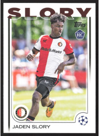 Jaden Slory, Kartička, Topps UEFA Club Competitions 2024-25, BASE