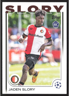 Jaden Slory, Card, Topps UEFA Club Competitions 2024-25, BASE