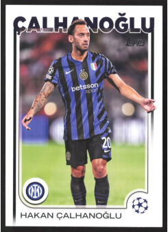 Hakan Çalhanoğlu, Kartička, Topps UEFA Club Competitions 2024-25, BASE