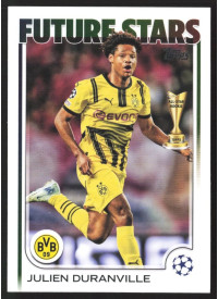 Julien Duranville, Kartička, Topps UEFA Club Competitions 2024-25, BASE