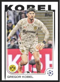 Gregor Kobel, Kartička, Topps UEFA Club Competitions 2024-25, BASE