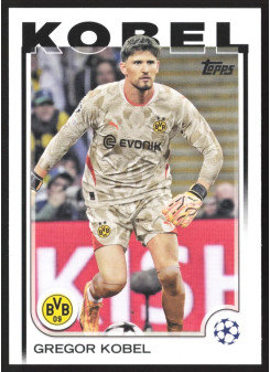 Gregor Kobel, Kartička, Topps UEFA Club Competitions 2024-25, BASE