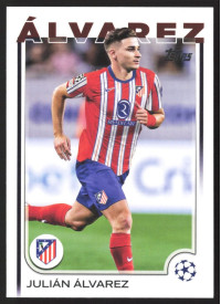 Julián Álvarez, Kartička, Topps UEFA Club Competitions 2024-25, BASE