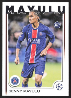 Senny Mayulu, Kartička, Topps UEFA Club Competitions 2024-25, BASE