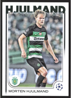 Morten Hjulmand, Kartička, Topps UEFA Club Competitions 2024-25, BASE