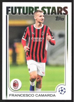 Francesco Camarda, Kartička, Topps UEFA Club Competitions 2024-25, BASE