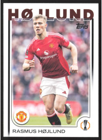 Rasmus Højlund, Kartička, Topps UEFA Club Competitions 2024-25, BASE
