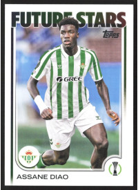 Assane Diao, Kartička, Topps UEFA Club Competitions 2024-25, BASE
