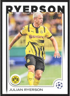 Julian Ryerson, Kartička, Topps UEFA Club Competitions 2024-25, BASE