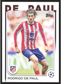 Rodrigo de Paul, Kartička, Topps UEFA Club Competitions 2024-25, BASE