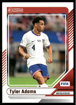 Tyler Adams, Kartička, Panini Donruss Soccer 2024-25 , BASE