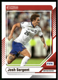 Josh Sargent, Kartička, Panini Donruss Soccer 2024-25 , BASE