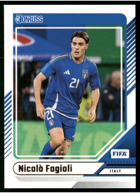 Nicolo Fagioli, Kartička, Panini Donruss Soccer 2024-25 , BASE