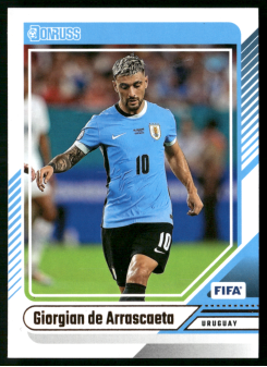 Giorgian de Arrascaeta, Kartička, Panini Donruss Soccer 2024-25 , BASE