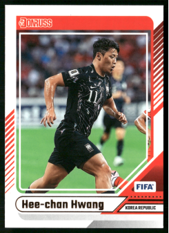 Hee-chan Hwang, Kartička, Panini Donruss Soccer 2024-25 , BASE