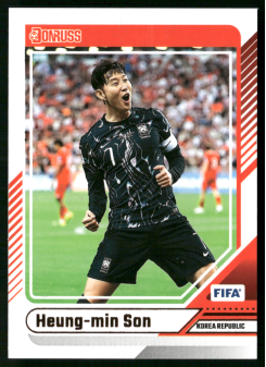 Heung-Min Son, Kartička, Panini Donruss Soccer 2024-25 , BASE