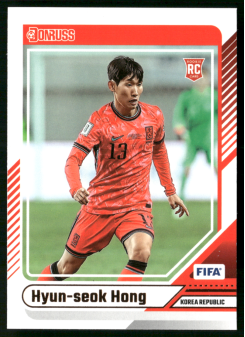 Hyun-seok Hong, Kartička, Panini Donruss Soccer 2024-25 , BASE