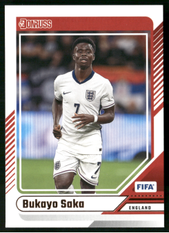 Bukayo Saka, Kartička, Panini Donruss Soccer 2024-25 , BASE