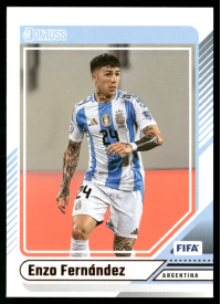 Enzo Fernandez, Kartička, Panini Donruss Soccer 2024-25 , BASE Enzo Fernandez, Kartička, Panini Donruss Soccer 2024-25 , BASE