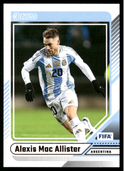 Alexis Mac Allister, Kartička, Panini Donruss Soccer 2024-25 , BASE
