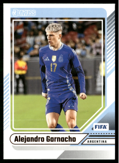 Alejandro Garnacho, Kartička, Panini Donruss Soccer 2024-25 , BASE