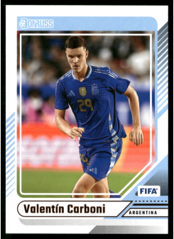 Valentin Carboni, Kartička, Panini Donruss Soccer 2024-25 , BASE