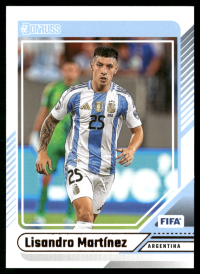 Lisandro Martinez, Kartička, Panini Donruss Soccer 2024-25 , BASE Lisandro Martinez, Kartička, Panini Donruss Soccer 2024-25 , BASE