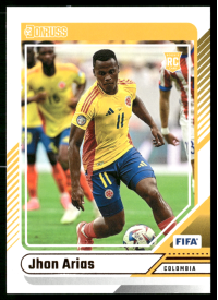 Jhon Arias, Kartička, Panini Donruss Soccer 2024-25 , BASE
