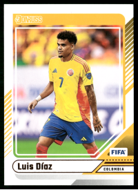 Luis Diaz, Kartička, Panini Donruss Soccer 2024-25 , BASE Luis Diaz, Kartička, Panini Donruss Soccer 2024-25 , BASE