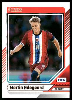 Martin Odegaard, Kartička, Panini Donruss Soccer 2024-25 , BASE
