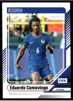 Eduardo Camavinga, Kartička, Panini Donruss Soccer 2024-25 , BASE