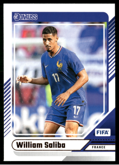 William Saliba, Kartička, Panini Donruss Soccer 2024-25 , BASE