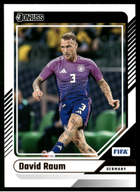 David Raum, Kartička, Panini Donruss Soccer 2024-25 , BASE