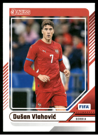 Dusan Vlahovic, Kartička, Panini Donruss Soccer 2024-25 , BASE