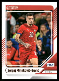 Sergej Milinkovic-Savic, Kartička, Panini Donruss Soccer 2024-25 , BASE