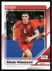 Nikola Milenkovic, Kartička, Panini Donruss Soccer 2024-25 , BASE