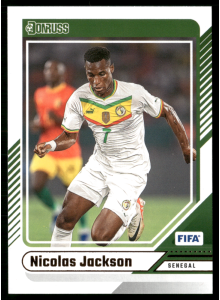 Nicolas Jackson, Card, Panini Donruss Soccer 2024-25 , BASE