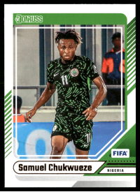 Samuel Chukwueze, Kartička, Panini Donruss Soccer 2024-25 , BASE