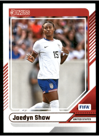 Jaedyn Shaw, Kartička, Panini Donruss Soccer 2024-25 , BASE